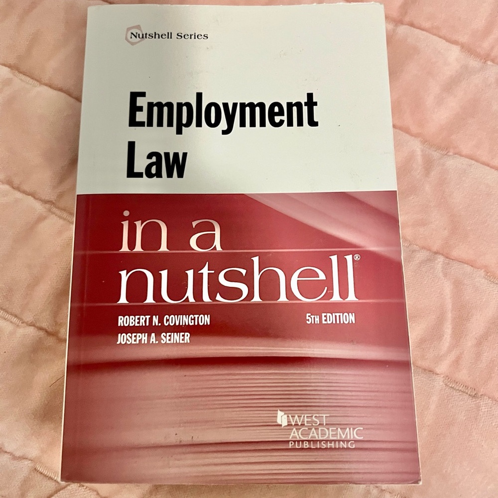 Employment Law in a Nutshell Book